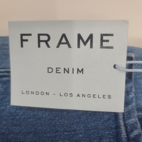 Frame La Palazzo Panel High waisted Wide Leg 24 - Picture 10 of 14